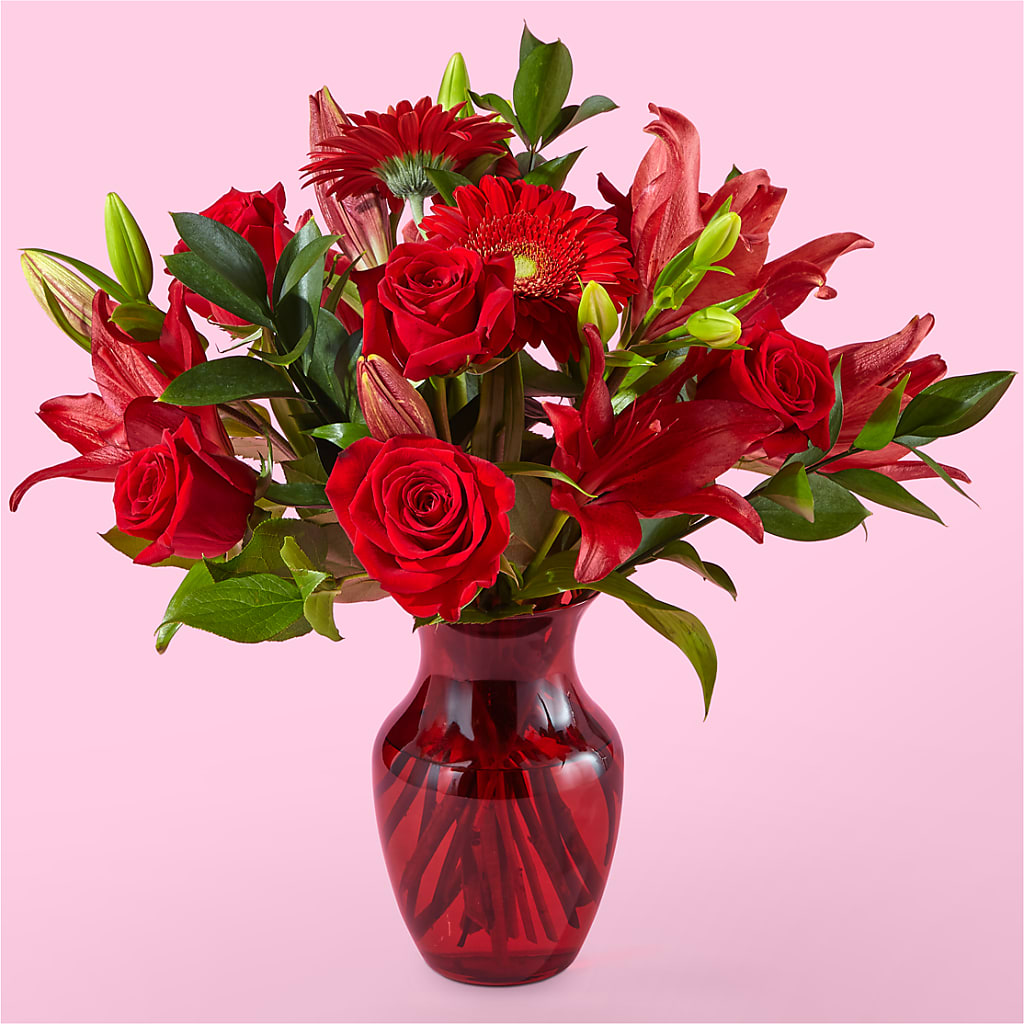 Burnin' Love Bouquet – Floral Insight, Houston TX