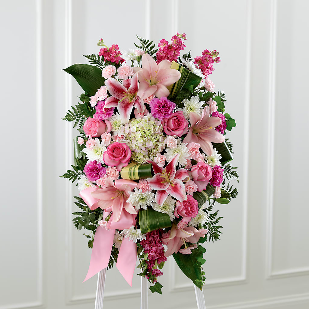 Comforting Standing Spray – Floral Insight, Houston TX