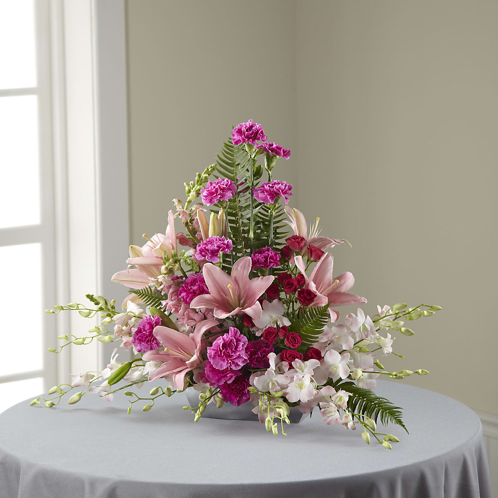 Uplifting Moments Arrangement – Floral Insight, Houston TX