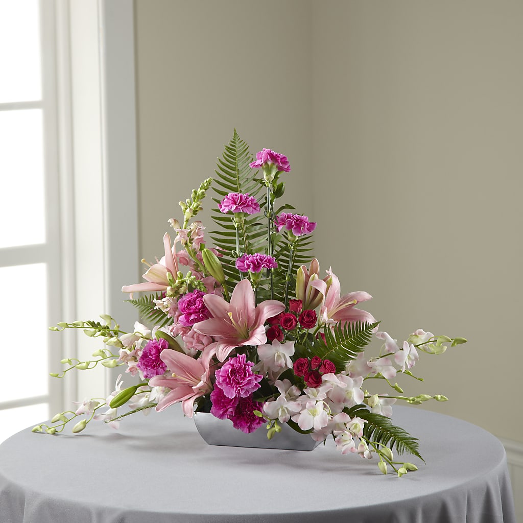 Uplifting Moments Arrangement – Floral Insight, Houston TX