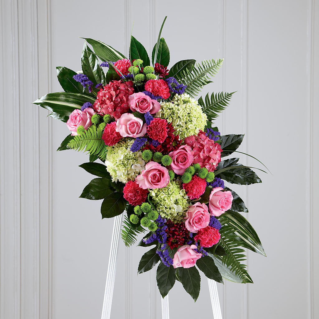 Refreshing Mix Standing Spray – Floral Insight, Houston TX