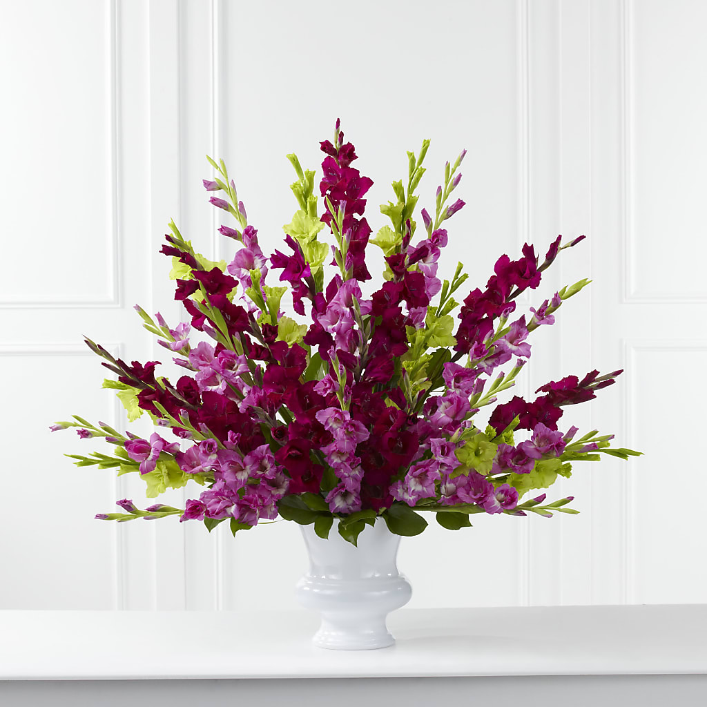 Solemn Offering Arrangement – Floral Insight, Houston TX
