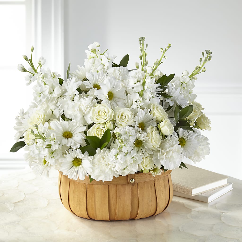 Graceful Garden Basket – Floral Insight, Houston TX