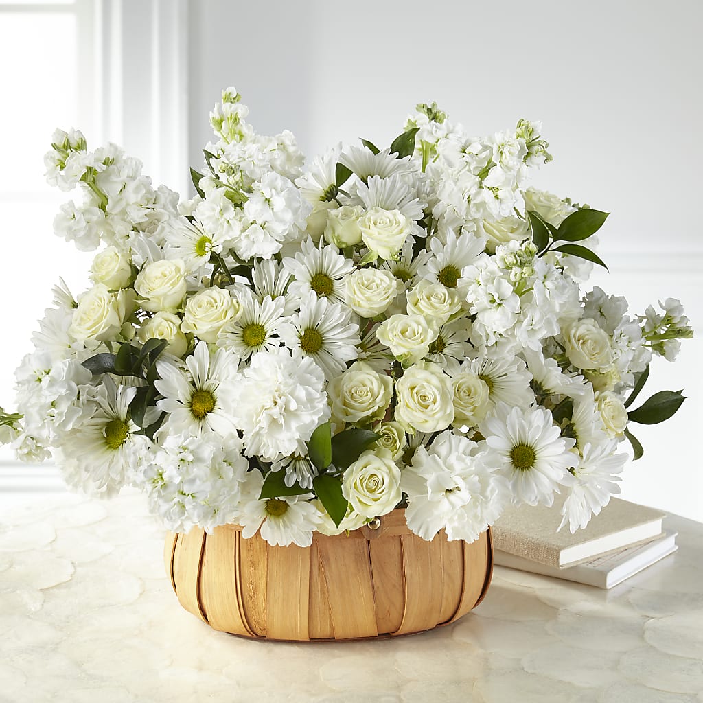 Graceful Garden Basket – Floral Insight, Houston TX