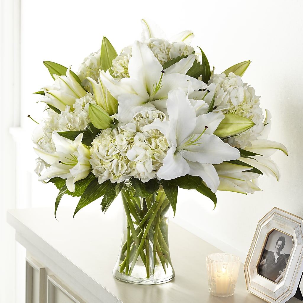 Compassionate Lily Bouquet – Floral Insight, Houston TX
