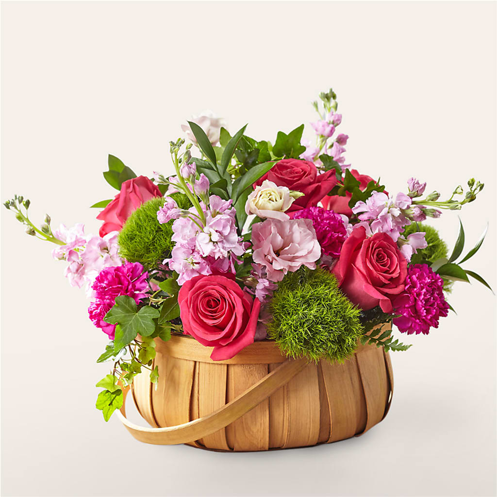 Radiance in Bloom Basket – Floral Insight, Houston TX