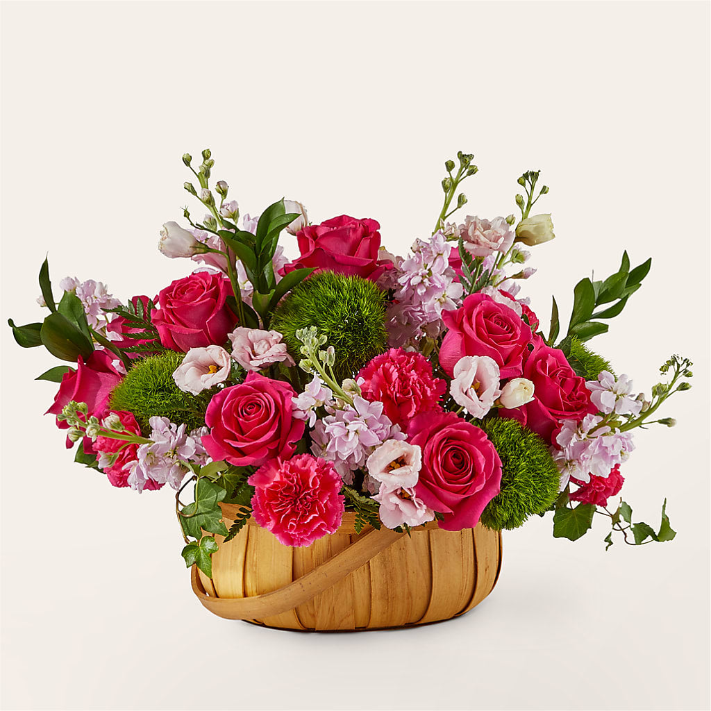 Radiance in Bloom Basket – Floral Insight, Houston TX