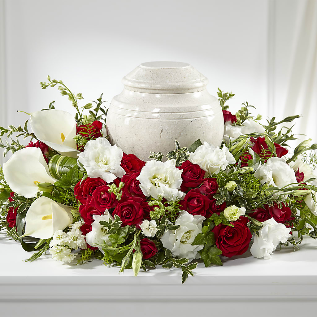 In My Memories Cremation Adornment – Floral Insight, Houston TX