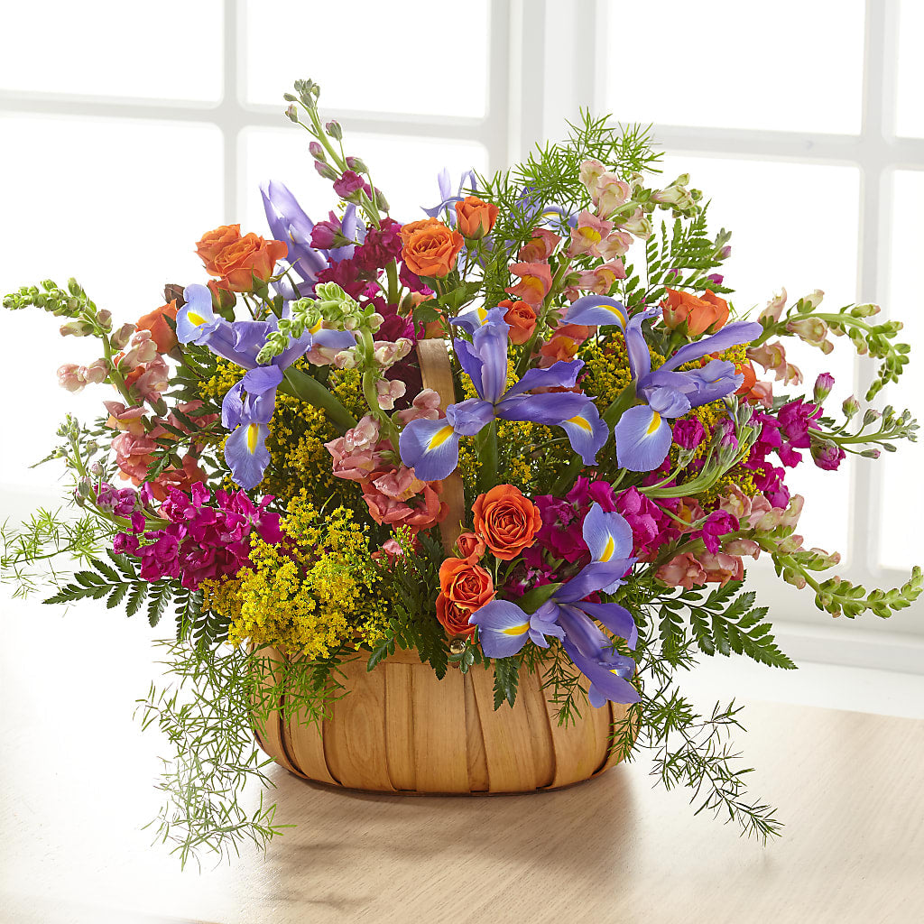 Garden of Life Basket – Floral Insight, Houston TX