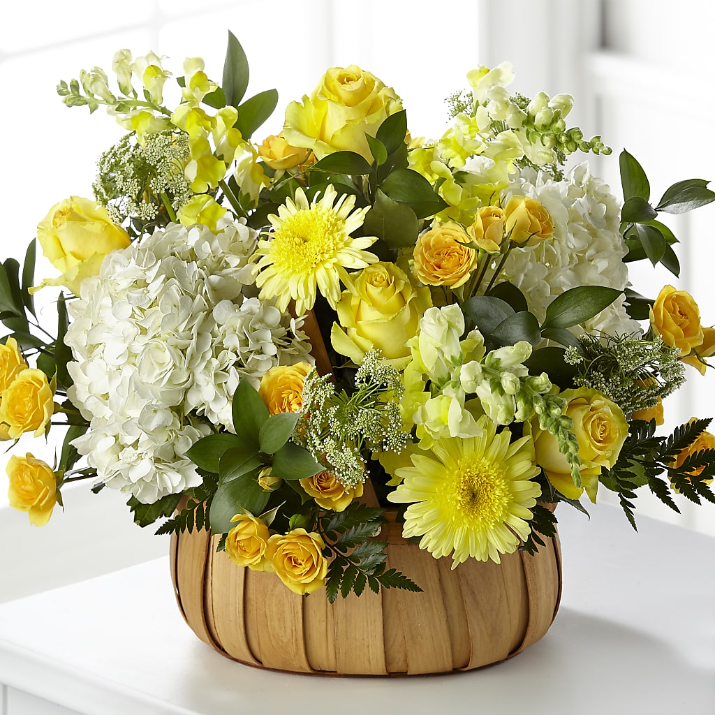 Rustic Remembrance Basket – Floral Insight, Houston TX