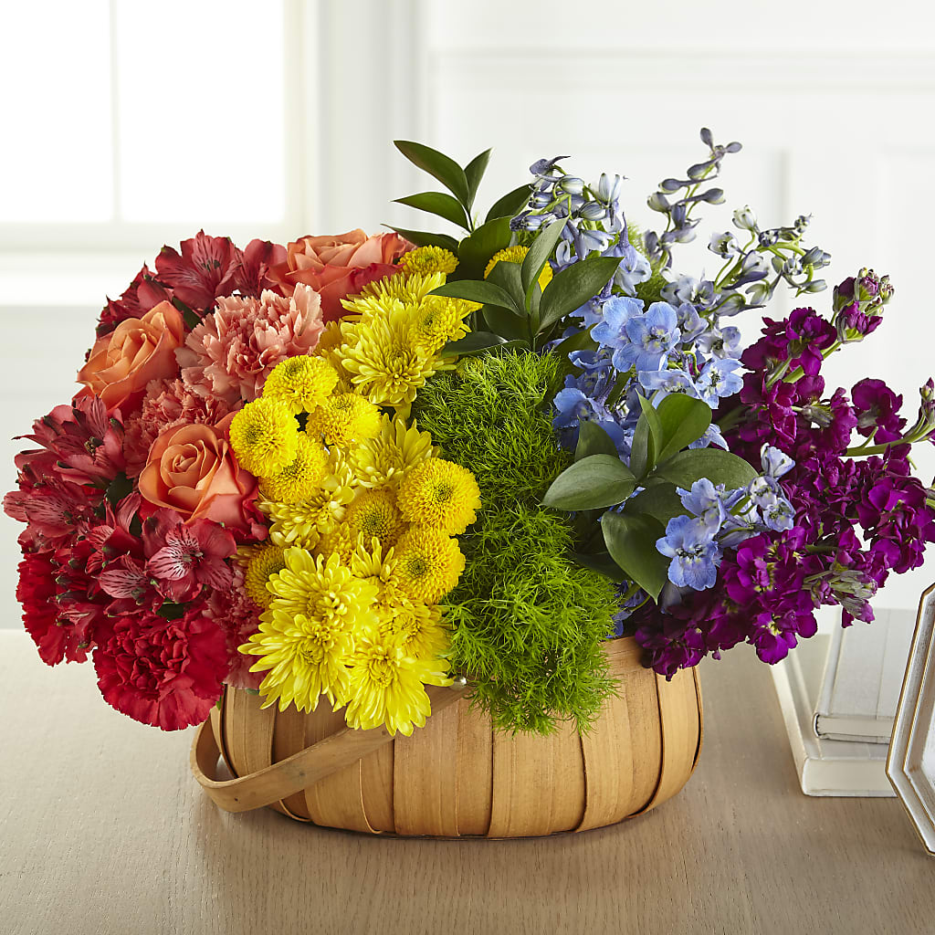 Prideful Basket – Floral Insight, Houston TX