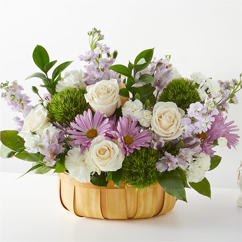 Peace & Love Basket – Floral Insight, Houston TX
