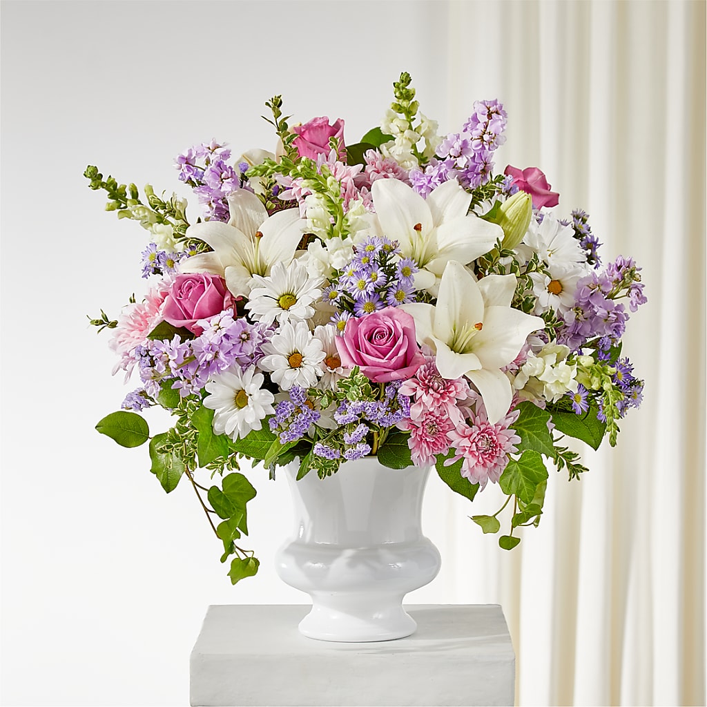 Remarkable Life Urn Arrangement – Floral Insight, Houston TX