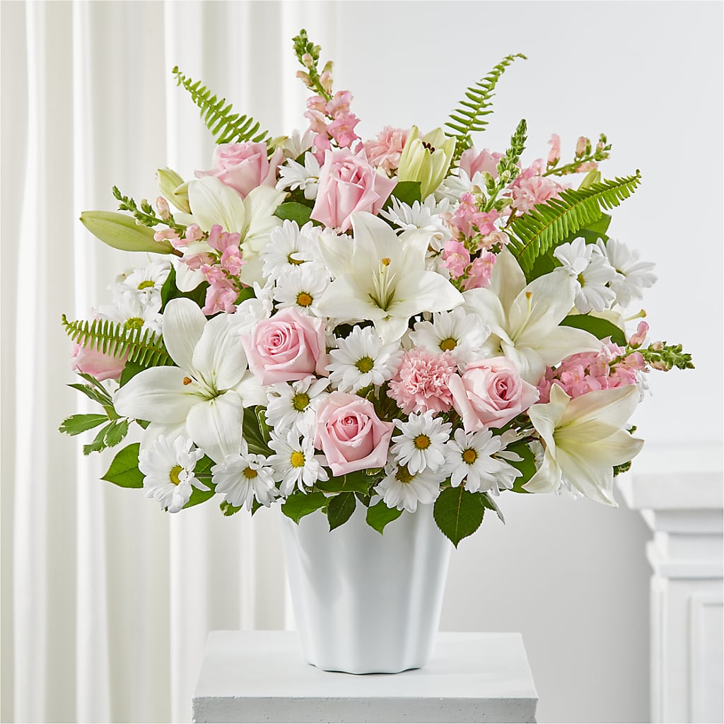Soft Touch Tabletop Basket – Floral Insight, Houston TX