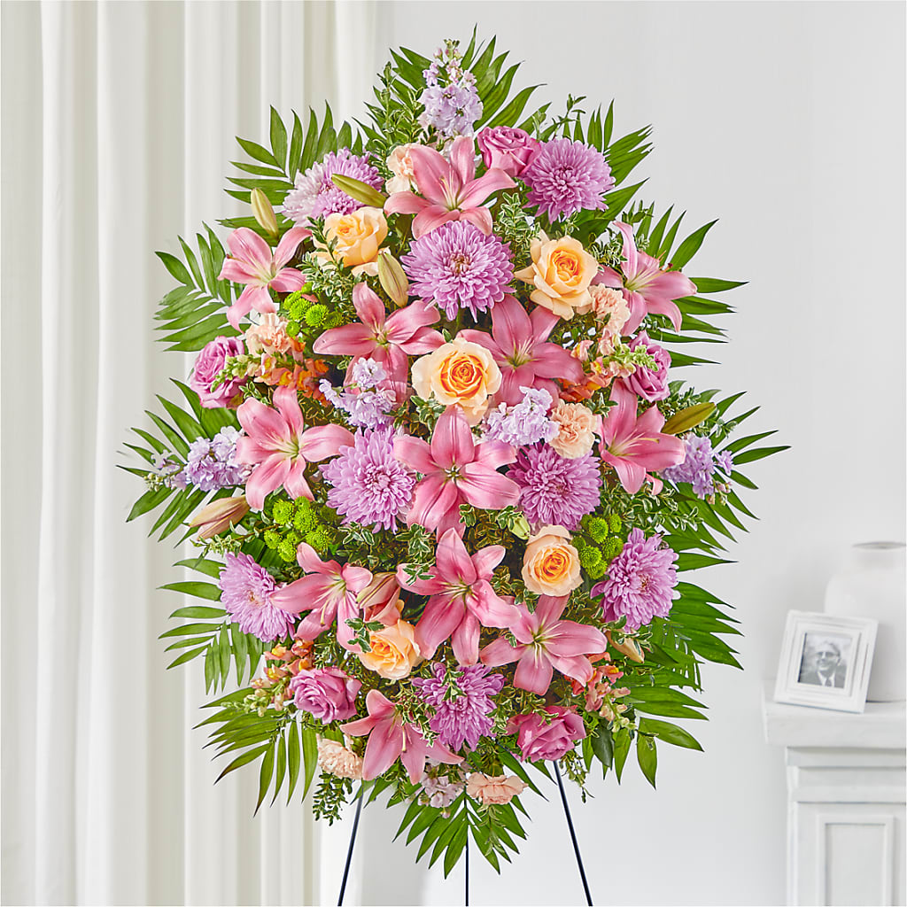 Love & Light Standing Spray – Floral Insight, Houston TX