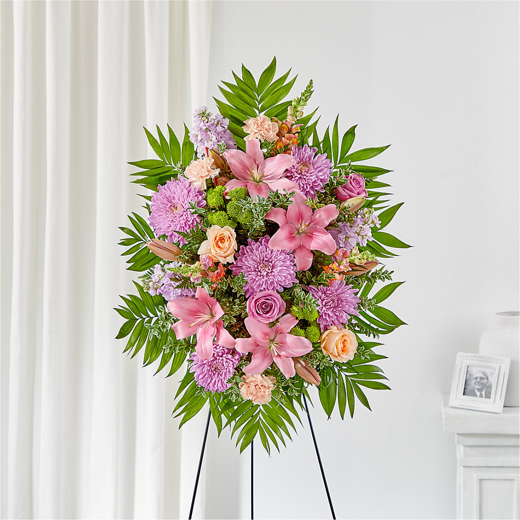 Love & Light Standing Spray – Floral Insight, Houston TX