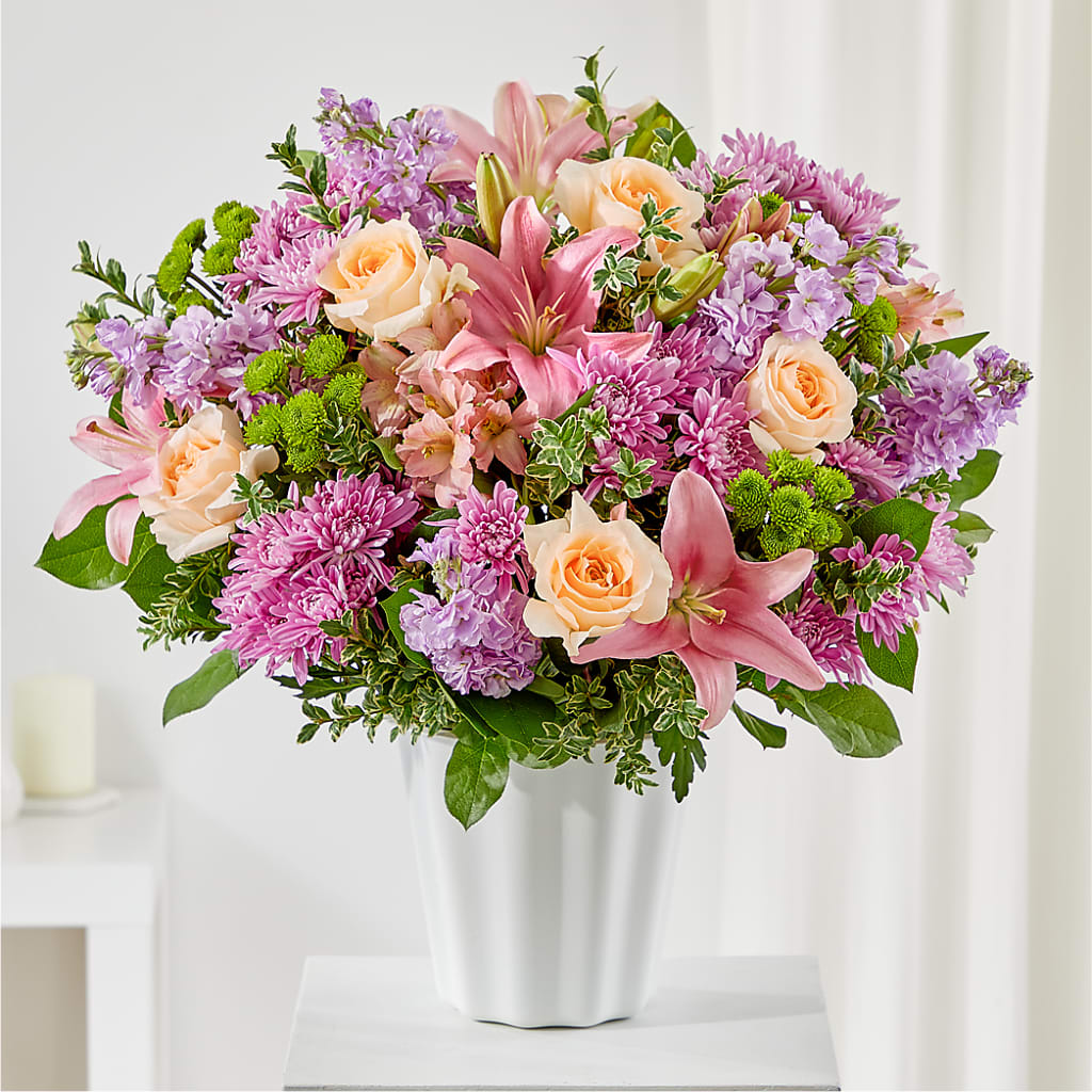 Supportive Embrace Tabletop Basket – Floral Insight, Houston TX