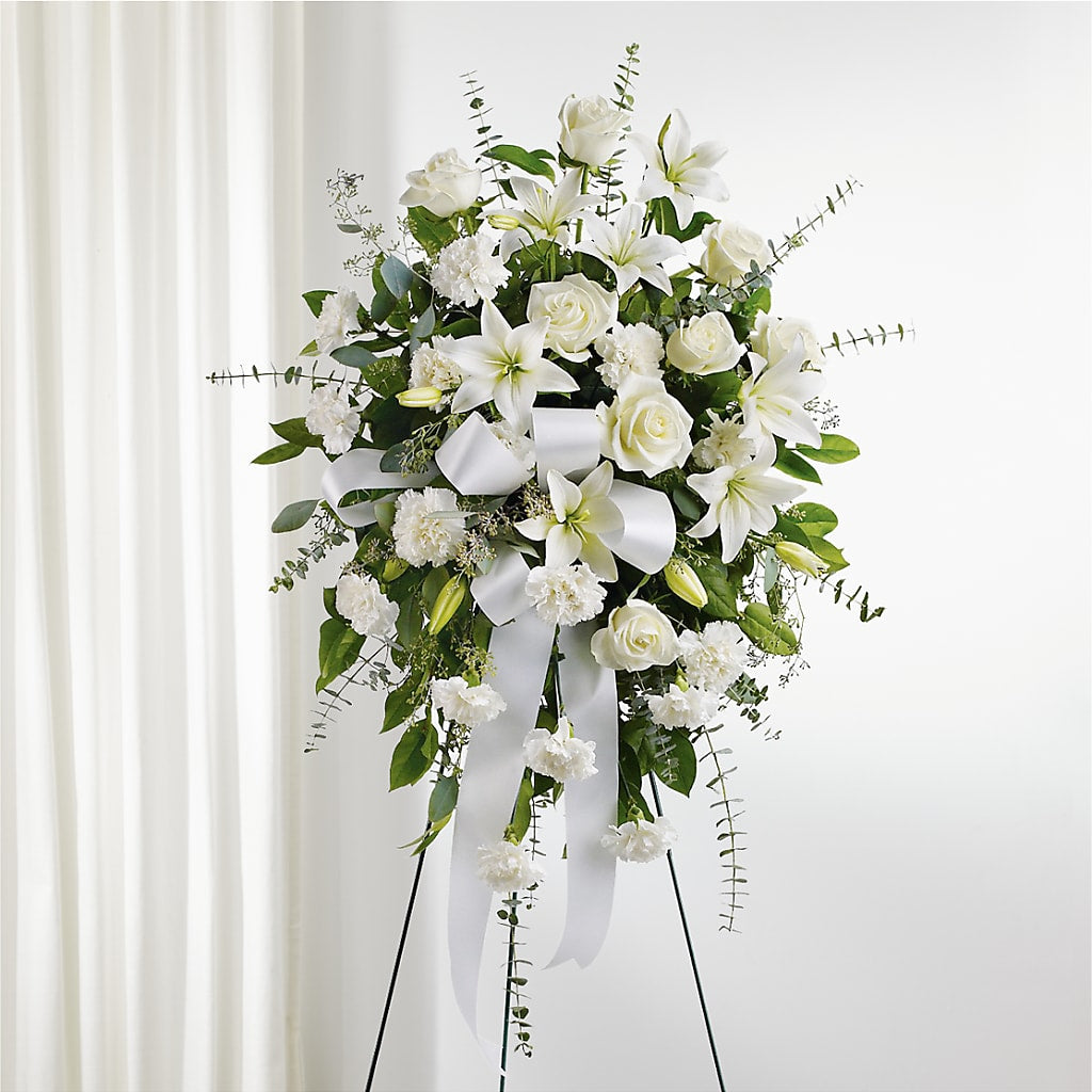 With Care Standing Spray – Floral Insight, Houston TX