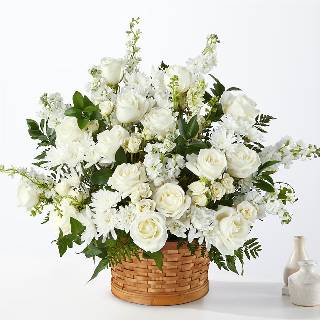 Heartfelt Condolences Arrangement – Floral Insight, Houston TX
