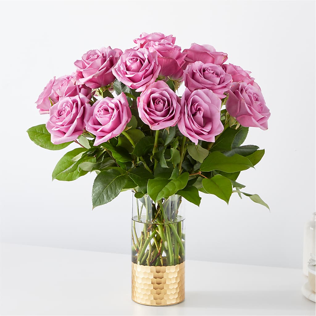 Secret Admirer Lavender Rose Bouquet – Floral Insight, Houston TX