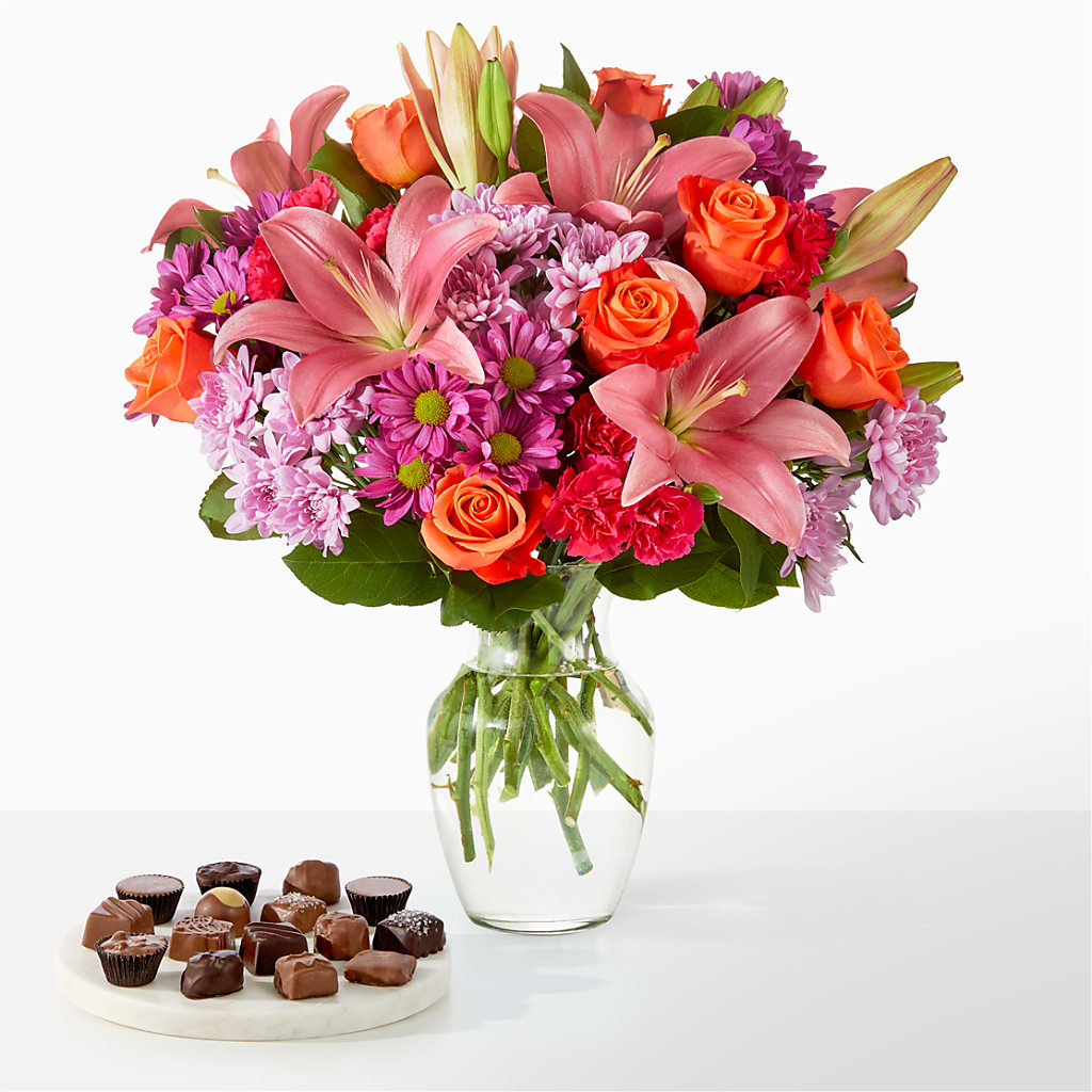 One and Only Bouquet and Chocolate Bundle – Floral Insight, Houston TX