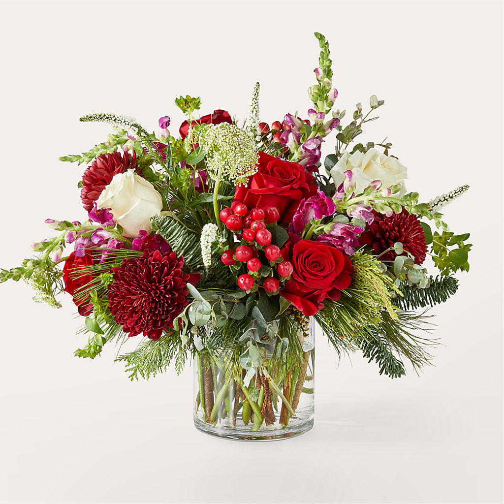 Cranberry Fizz Bouquet – Floral Insight, Houston TX