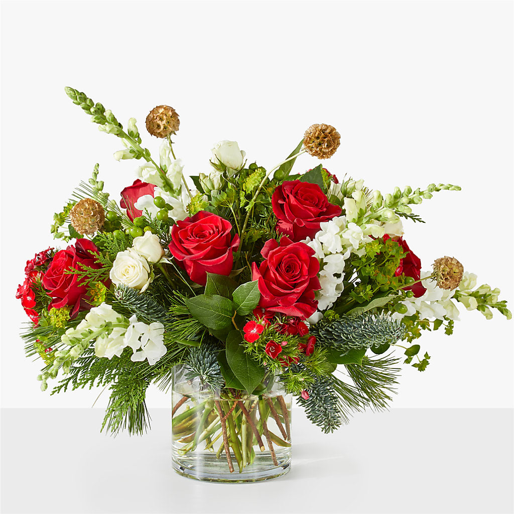 Deck the Halls Bouquet – Floral Insight, Houston TX