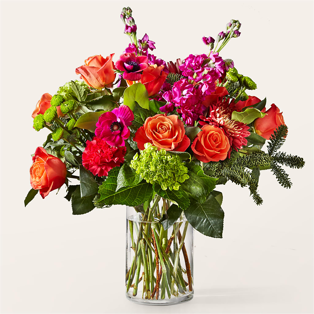 All the Tinsel Bouquet – Floral Insight, Houston TX