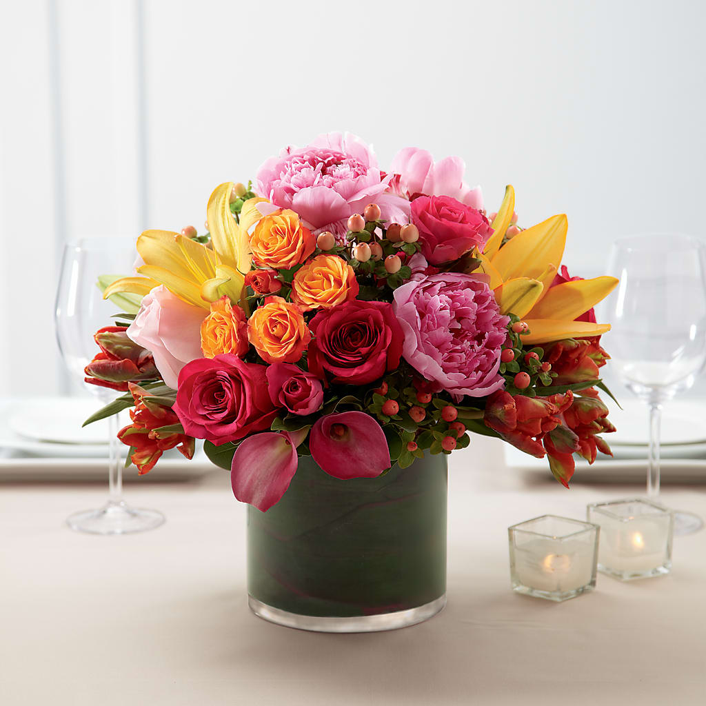 Color Mix Arrangement – Floral Insight, Houston TX