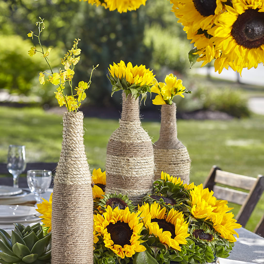Sublime Garden Centerpiece – Floral Insight, Houston TX