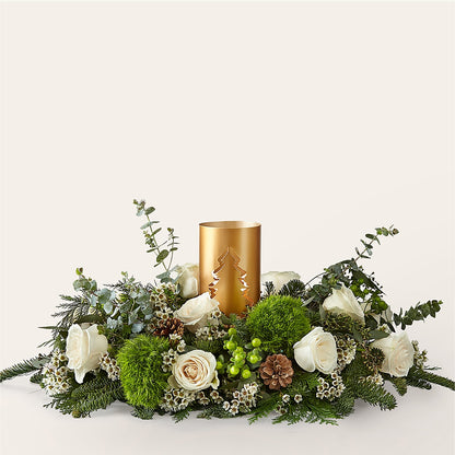 Chestnuts Roasting Centerpiece –  Floral Insight, Houston TX