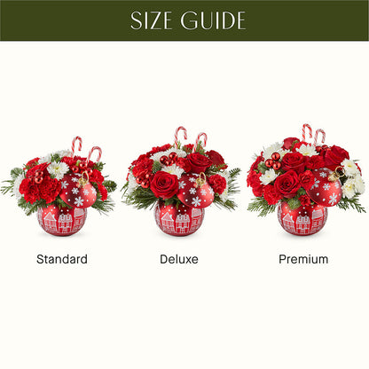 Cheer in the Air Ornament –  Floral Insight, Houston TX