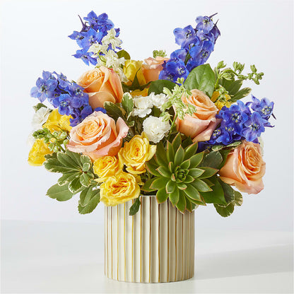Cobalt Reverie Bouquet –  Floral Insight, Houston TX