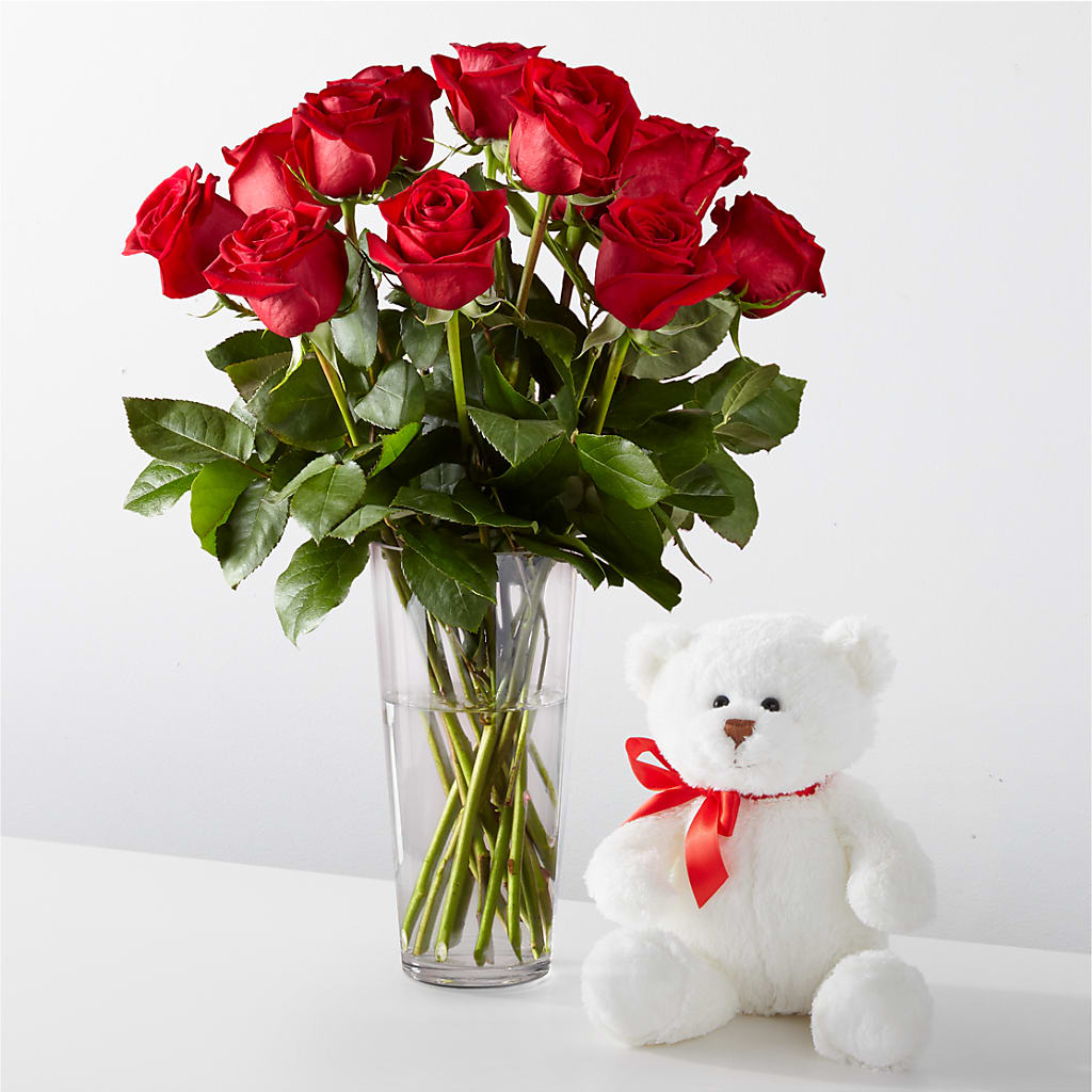 Romantic Long Stem Red Rose Bouquet Bundles –  Floral Insight, Houston TX