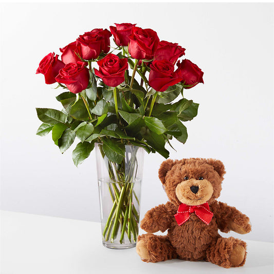 Romantic Long Stem Red Rose Bouquet Bundles –  Floral Insight, Houston TX