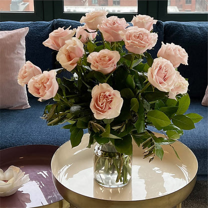 Long Stem Pink Rose Bouquet –  Floral Insight, Houston TX