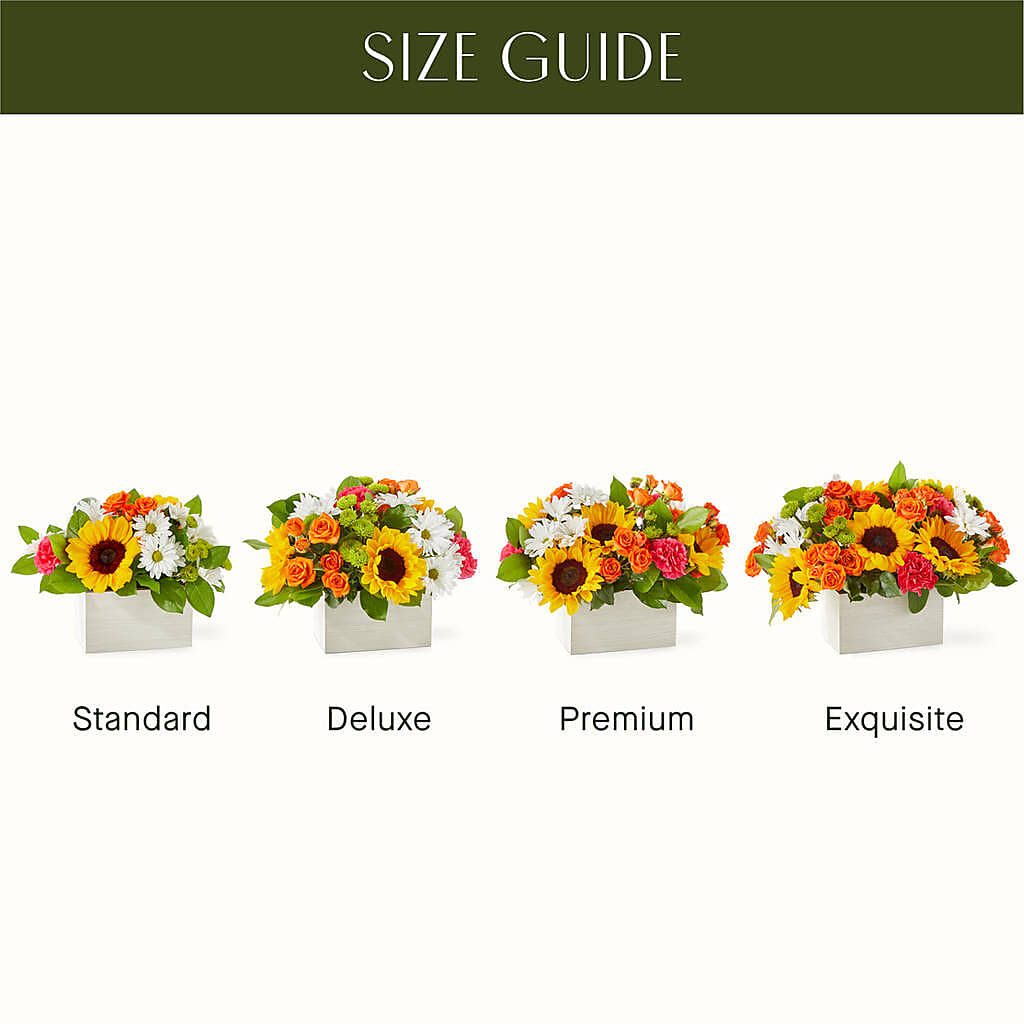 Sun-drenched Blooms Box Bouquet –  Floral Insight, Houston TX