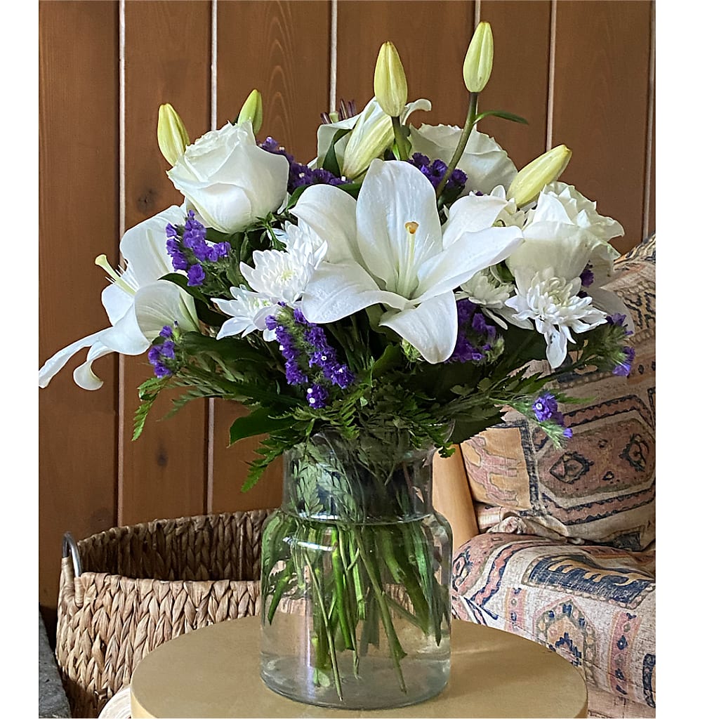 Beyond Blue Bouquet –  Floral Insight, Houston TX