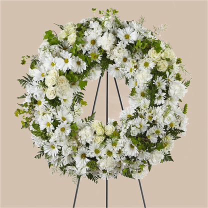 Faithful Wishes Wreath –  Floral Insight, Houston TX