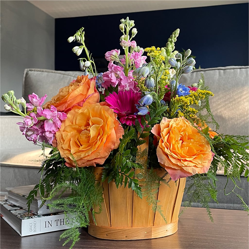 Garden of Life Basket –  Floral Insight, Houston TX