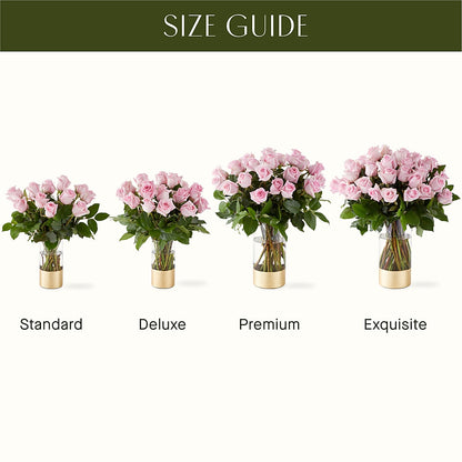 Picture Perfect Pink Rose Bouquet –  Floral Insight, Houston TX