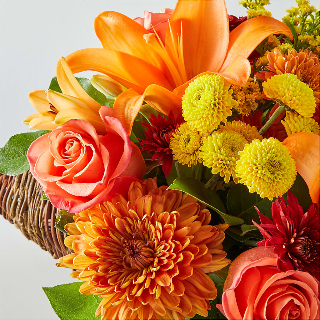 Bouquet of Blessings Cornucopia –  Floral Insight, Houston TX