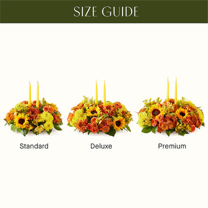 Autumn Harmony Centerpiece –  Floral Insight, Houston TX