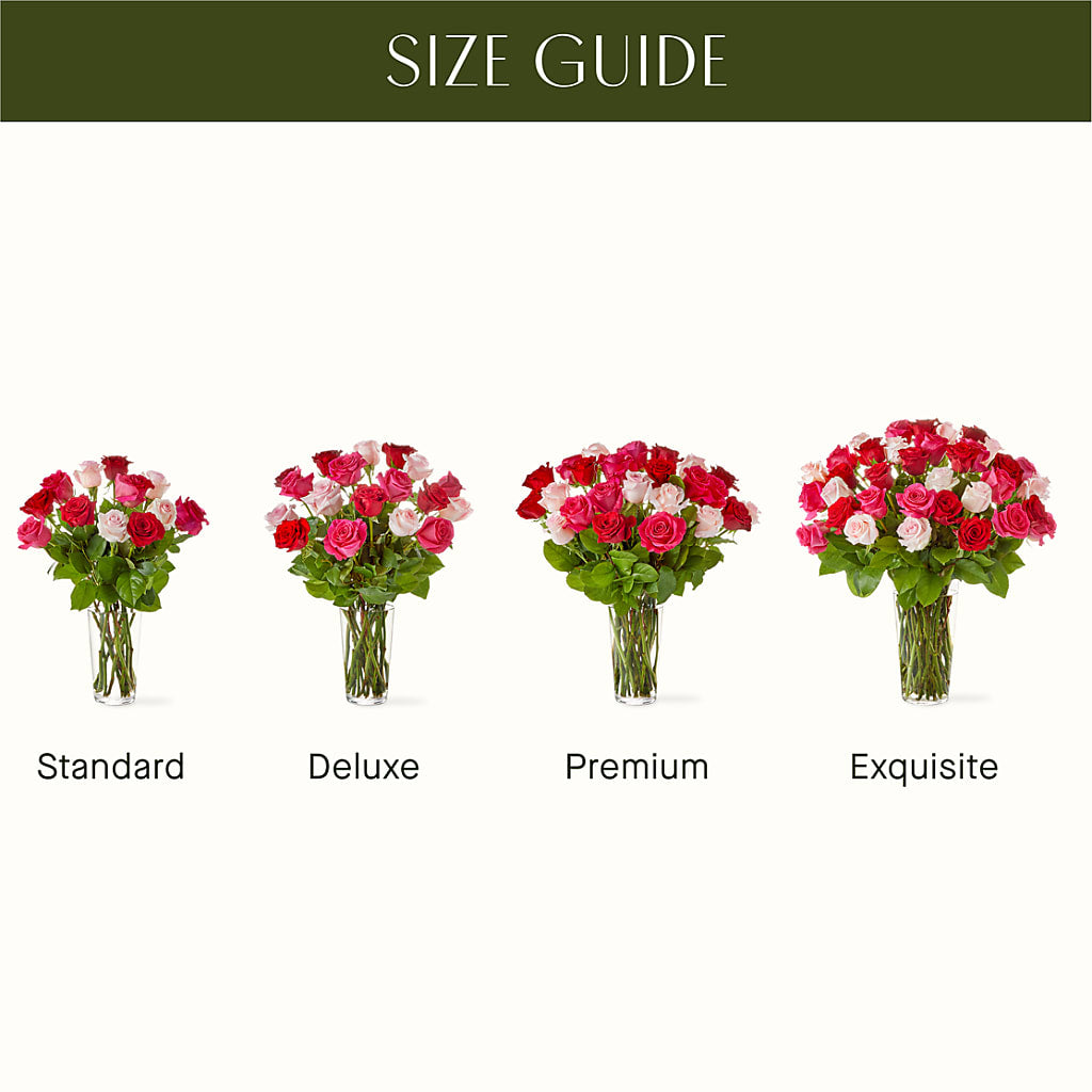 Charming Rose Bouquet –  Floral Insight, Houston TX