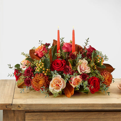 Gather Near Centerpiece –  Floral Insight, Houston TX