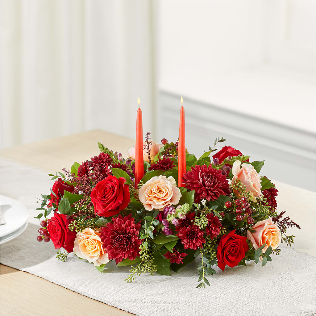 Most Thankful Centerpiece –  Floral Insight, Houston TX