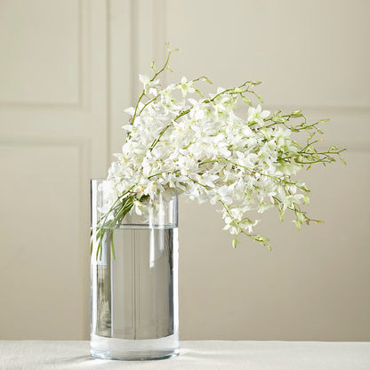 White Dendrobium Bouquet –  Floral Insight, Houston TX